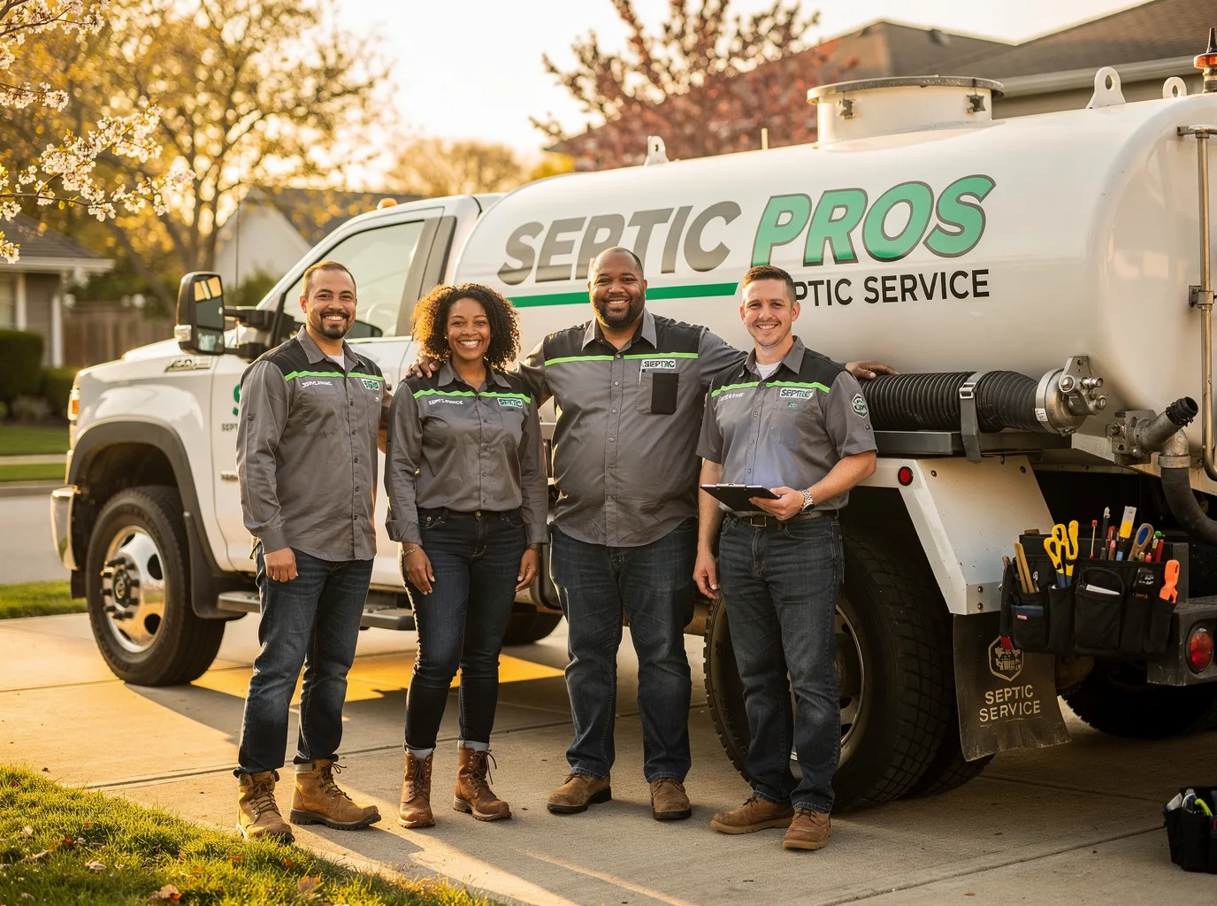 Septic Tank Pumping company in Great Meadows, NJ